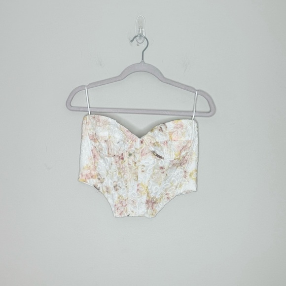 NWT Bardot Lila Bustier Strapless Top Large - Picture 3 of 6